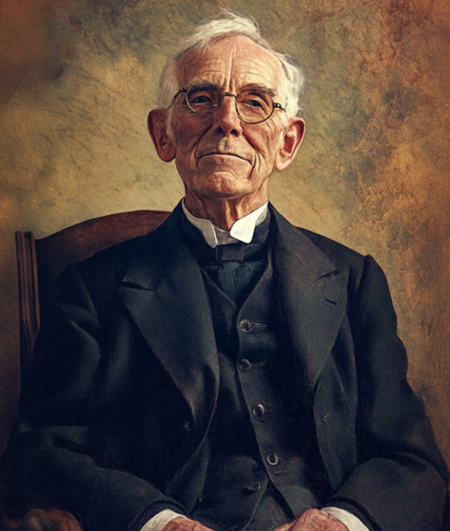 An illustrated image of C. H. Dodd - Bio